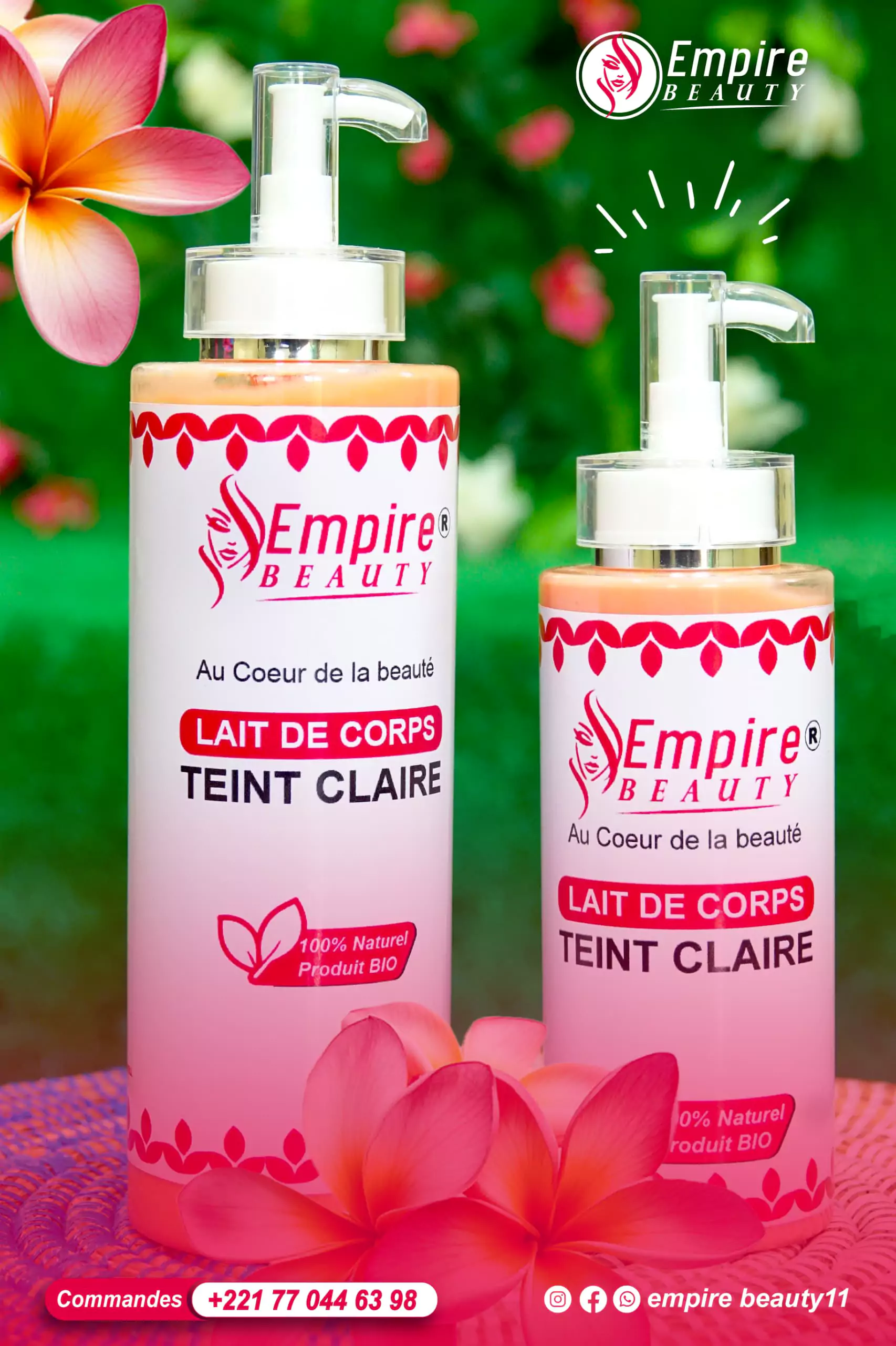 Lait de corps Teint Claire Reparateur